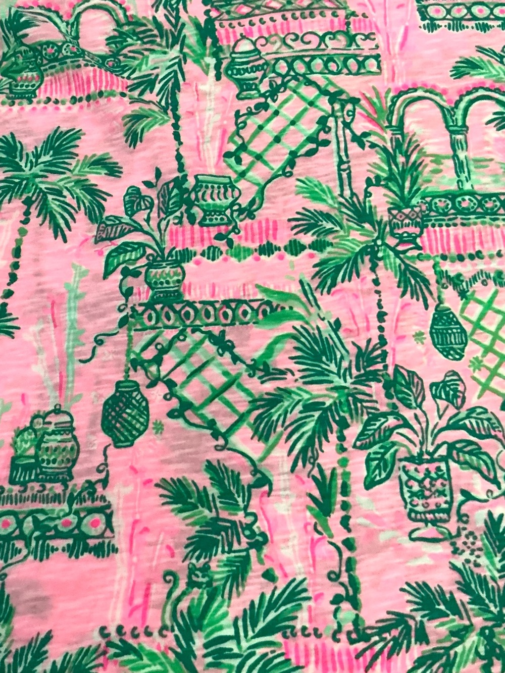 LILLY PULITZER, Etta V- Neck “Wish You Were Here” Short Sleeve Tee Shirt, Size M - Picture 8 of 11